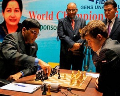 Trận tranh chức vô địch cờ vua thế giới 2013: Viswanathan Anand vs Magnus Carlsen