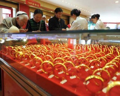 Trung Quốc duy trì vị trí số một thế giới về tiêu thụ vàng