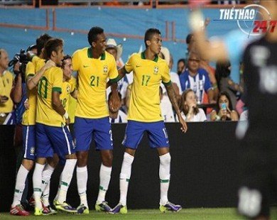 Honduras 0-5 Brazil: Vùi dập đội chủ nhà