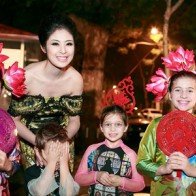 Ngọc Hân diễn thời trang cùng "Những thiên thần nước Ý"