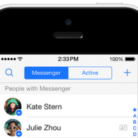 Facebook Messenger cho iOS, Android nhiều tính năng mới