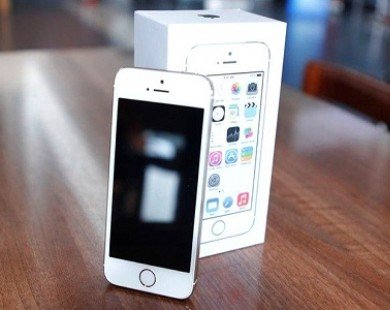 Vỏ hộp iPhone 5S Gold có giá 1,7 triệu đồng