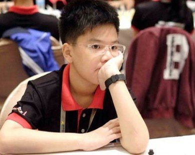 Kỳ thủ nhí Nguyễn Anh Khôi dự Giải cờ vua các đấu thủ mạnh toàn quốc 2013