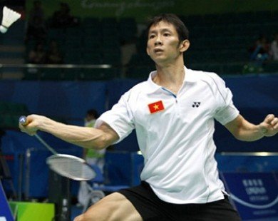 Tiến Minh rớt xuống hạng 8 bảng xếp hạng cầu lông thế giới