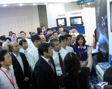 Dấu ấn MobiFone tại triển lãm Vietnam Telecomp