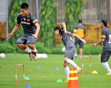 SEA Games 27: U23 Việt Nam giảm cường độ luyện tập