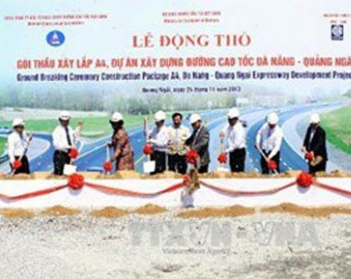 Khởi công gói thầu A4 dự án cao tốc Đà Nẵng-Quảng Ngãi
