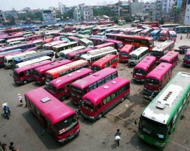 Hà Nội: Tăng cường hơn 3.000 lượt xe khách dịp Tết