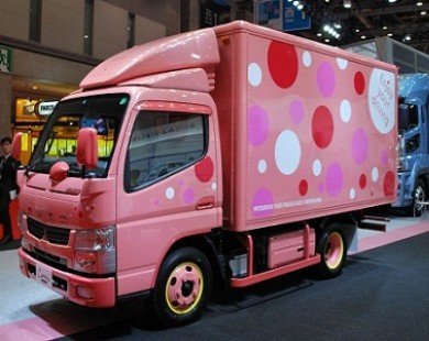 Tokyo Motor Show 2013 : Mitsubishi Fuso - Sắc môi em hồng