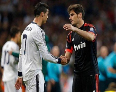 Casillas: “Tôi sẽ rất ngạc nhiên nếu Ronaldo không giành QBV 2013”