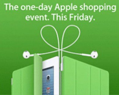 Apple hé lộ về chương trình giảm giá thứ Sáu Đen
