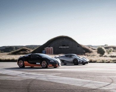 Bugati Veyron đọ sức Koenigsegg Agera R