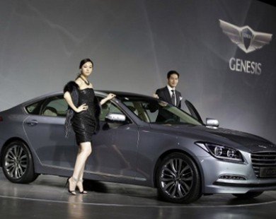 Hyundai chính thức giới thiệu mẫu Genesis hoàn toàn mới