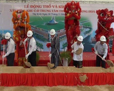 Khởi công xây dựng Trung tâm thương mại lớn nhất Tây Ninh