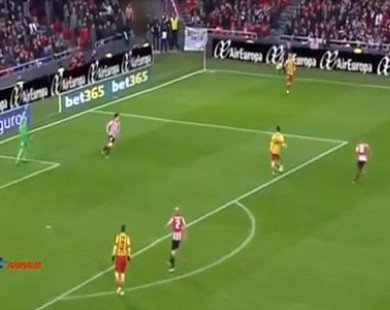 Video Athletic Bilbao tạo nên cơn địa chấn trước Barca