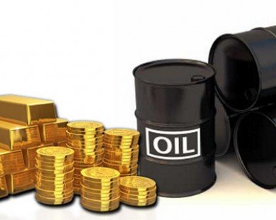 Giá dầu và vàng diễn biến trái chiều trên thị trường thế giới