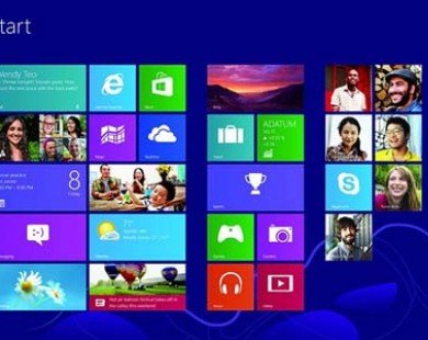Thị phần Windows 7 vẫn tăng nhanh hơn Windows 8