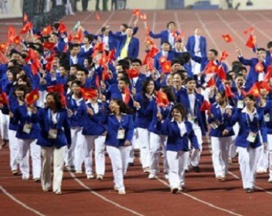 Ngày mai, Đoàn thể thao Việt Nam lên đường dự SEA Games 27