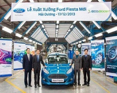 Ford VN chính thức xuất xưởng Fiesta Ecoboost