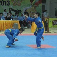 Cặp VĐV vovinam xinh đẹp rớm lệ vì mất HCV