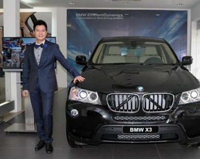 Ca sĩ Quang Dũng tậu BMW X3