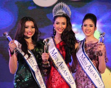 Người đẹp Việt đoạt ngôi vị Á hậu Hoa hậu Đông Nam Á 2013