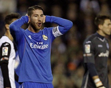 Sergio Ramos có nguy cơ bị 