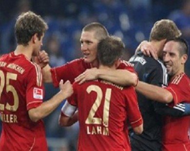 Bayern Munich thống trị đội hình tiêu biểu năm 2013