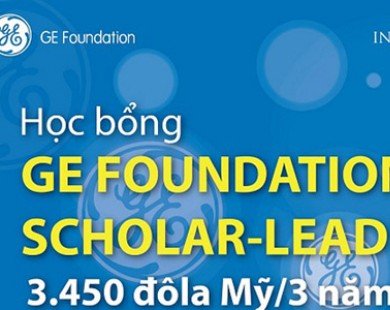 Quỹ GE trao 10 suất học bổng cho sinh viên Việt Nam