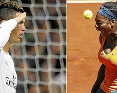 C.Ronaldo và Serena xuất sắc nhất năm 2013