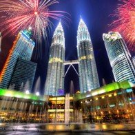 Malaysia đón hàng nghìn du khách ngày đầu Năm mới