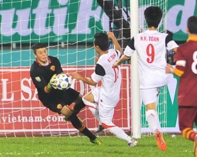 U19 Việt Nam 1-2 U19 Roma: Không thể khoan thủng