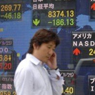 Chứng khoán châu Á xuống mức thấp nhất trong hai tuần