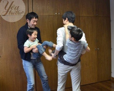 Học cách bố mẹ Nhật phân xử khi các con cãi nhau