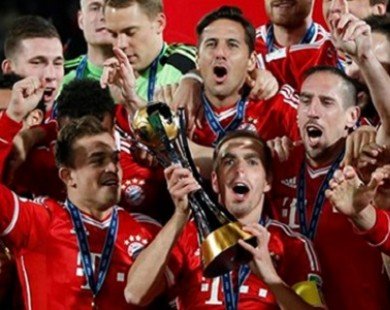Bayern hay nhất năm 2013, MU xếp hạng 26