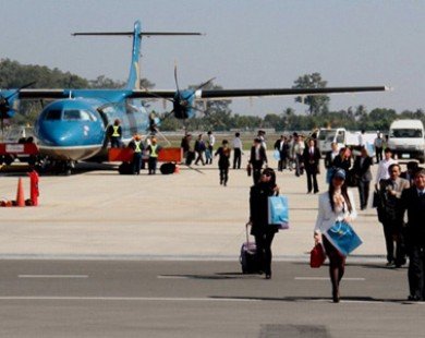 Chuyến bay thẳng đầu tiên nối thành phố Vinh-Vientiane