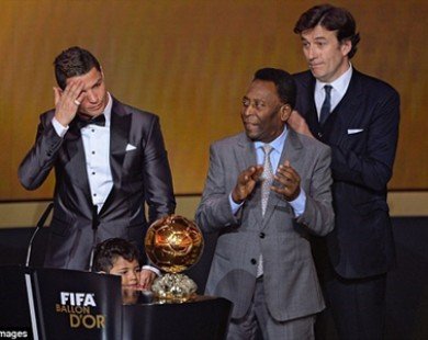 Chùm ảnh đêm Gala trao Quả bóng Vàng của FIFA