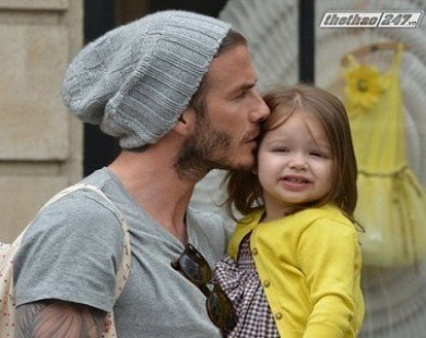 Beckham chi hàng chục tỷ mua tranh tặng con gái