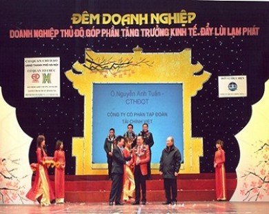 Hà Nội tôn vinh doanh nghiệp - doanh nhân vàng 2013