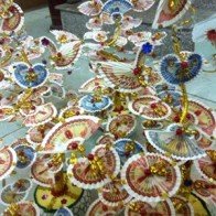 Độc đáo cây tiền bày Tết Giáp Ngọ