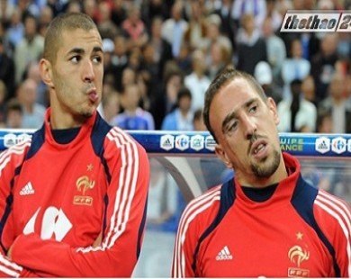 Ribery và Benzema hầu tòa vì gái gọi Zahia