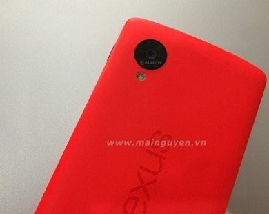Nexus 5 màu đỏ xuất hiện tại Việt Nam