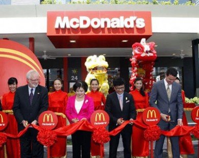 Khánh thành Nhà hàng McDonald’s đầu tiên tại Việt Nam