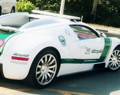 Bugatti Veyron trở thành siêu xe cảnh sát nhanh nhất thế giới