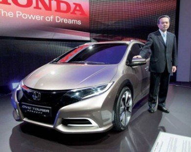 Honda bắt đầu bán Civic hybrid và Civic Natural Gas 2014