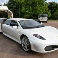 “Gột” Peugeot thành hàng khủng Ferrari F430 Limousine