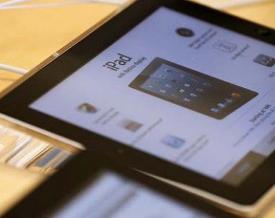 iPad chiếm 91% tổng lượng tablet dùng trong doanh nghiệp