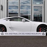 Lexus LF-A: Vội đến rồi vụt đi