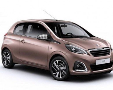Peugeot giới thiệu mẫu 108 mới chạy trong thành phố