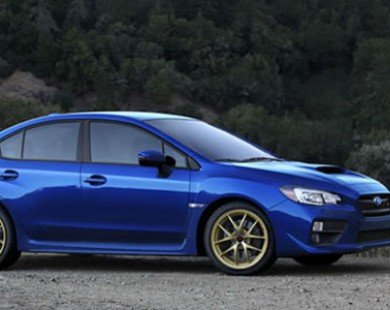 Subaru công bố giá bán các phiên bản mới của mẫu WRX